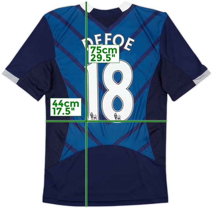 2012-13 Tottenham Away Shirt Defoe #18 - 6/10 - (S)