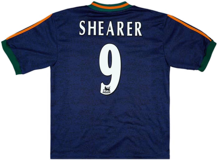 1997-98 Newcastle Away Shirt Shearer #9 - 9/10 - (L)