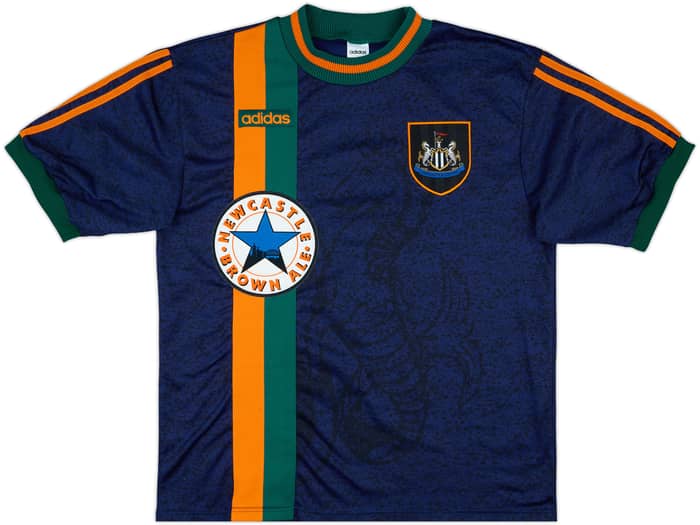 1997-98 Newcastle Away Shirt Shearer #9 - 9/10 - (L)