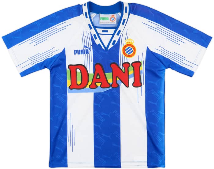 1994-95 Espanyol Home Shirt - 9/10 - (S)