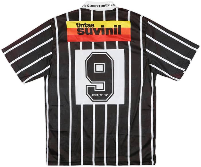 1995 Corinthians Away Shirt #9 - 9/10 - (L)