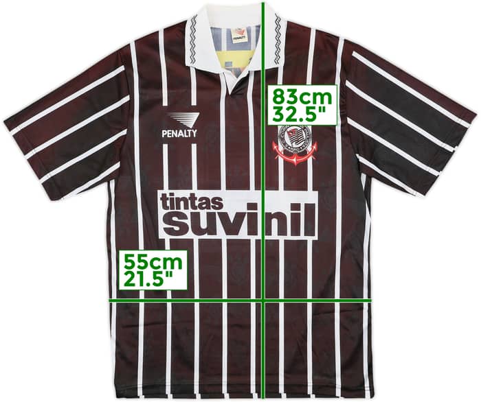 1995 Corinthians Away Shirt #9 - 9/10 - (L)