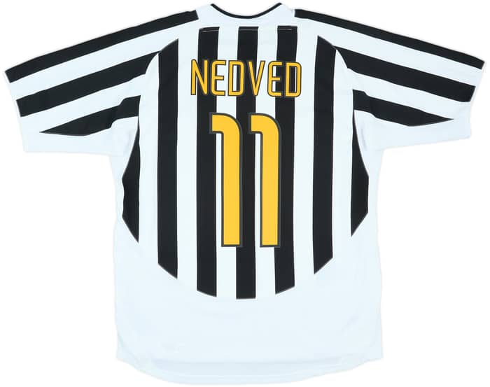 2003-04 Juventus Home Shirt Nedved #11 - 8/10 - (L)