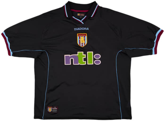 2000-01 Aston Villa Away Shirt Ginola #14 - 10/10 - (L)