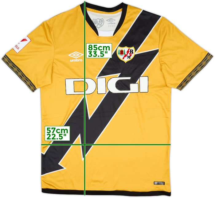 2023-24 Rayo Vallecano Third Shirt - 9/10 - (XL)