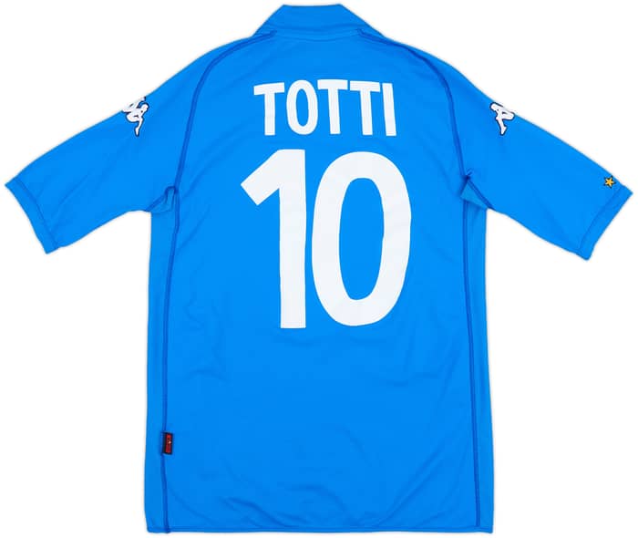 2002 Italy Home Shirt Totti #10 - 8/10 - (S)