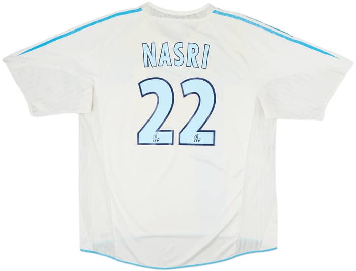 2004-05 Olympique Marseille Home Shirt Nasri #22 - 5/10 - (XL)