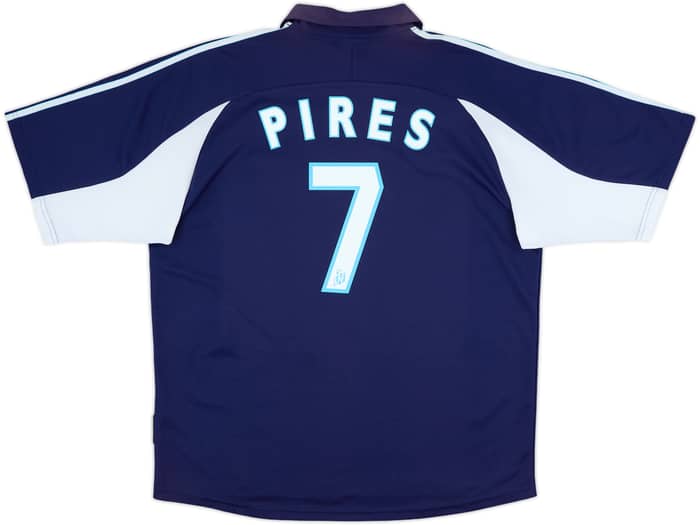 1999-00 Olympique Marseille Player Issue Away Shirt Pires #7 - 7/10 - (XL)