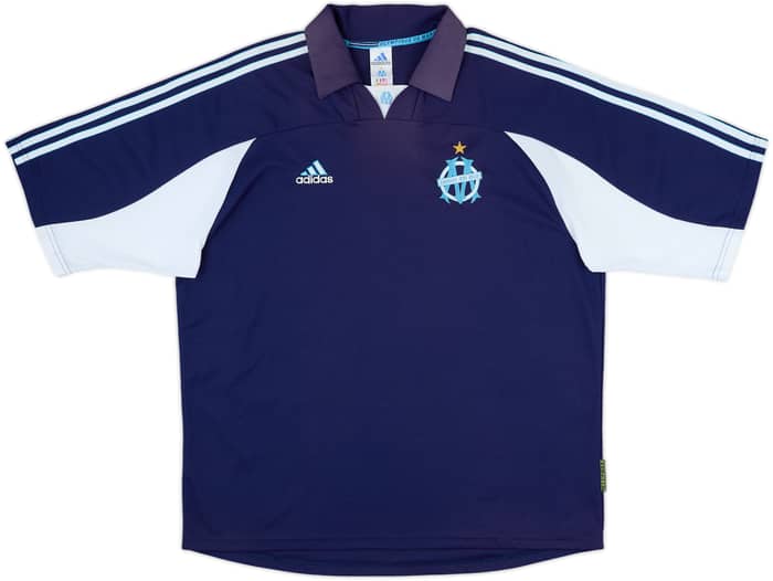 1999-00 Olympique Marseille Player Issue Away Shirt Pires #7 - 7/10 - (XL)