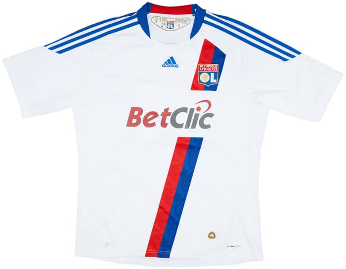 2010-11 Lyon Home Shirt M.Bastos #11 - 7/10 - (XL)