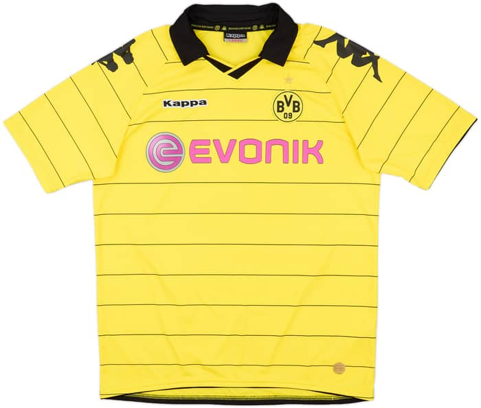 2010-11 Borussia Dortmund Home Shirt Lewandowski #7 - 9/10 - (L)