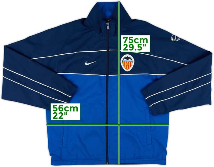 2001-02 Valencia Nike Track Jacket - 8/10 - (S)