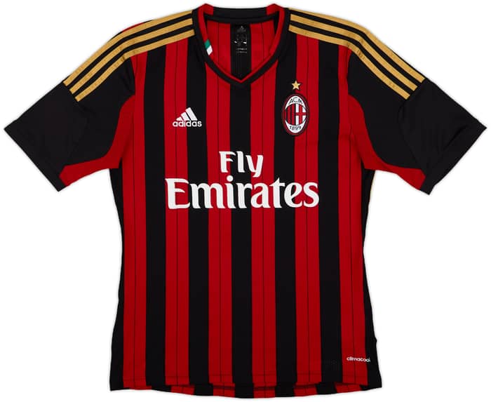 2013-14 AC Milan Home Shirt Kaka #22 - 7/10 - (S)