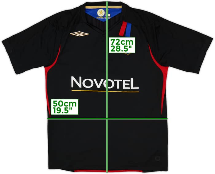 2007-08 Lyon Third Shirt - 4/10 - (M)