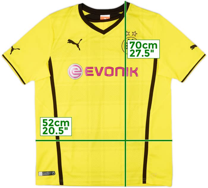 2013-14 Borussia Dortmund Home Shirt - 10/10 - (XL.Boys)
