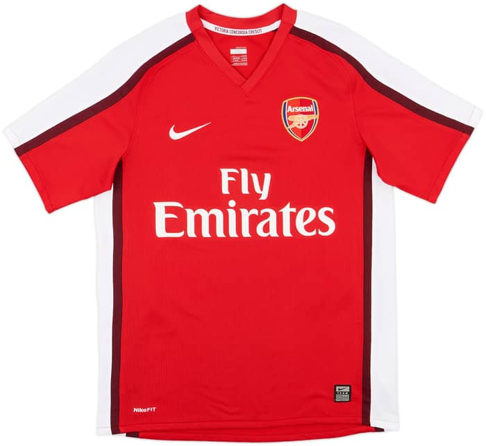 2008-10 Arsenal Home Shirt Fabregas #4 - 8/10 - (S)
