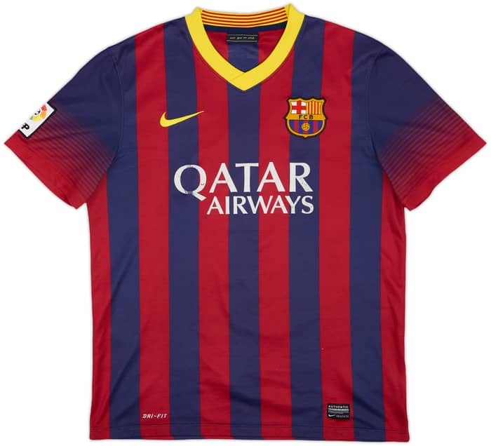 2013-14 Barcelona Home Shirt Alexis #9 - 5/10 - (M)