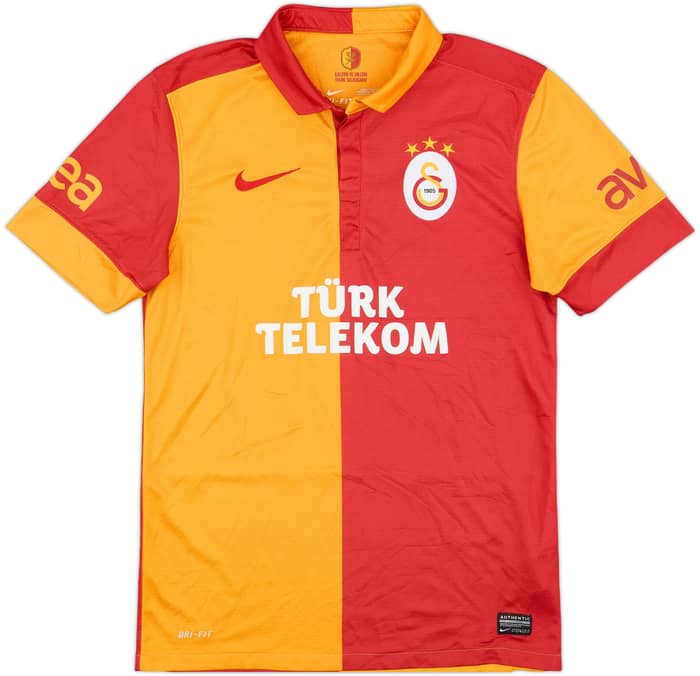 2012-13 Galatasaray Home Shirt Drogba #12 - 6/10 - (S)