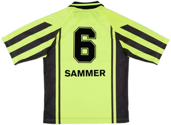 1996-97 Borussia Dortmund Home Shirt Sammer #6 - 10/10 - (L.Boys)