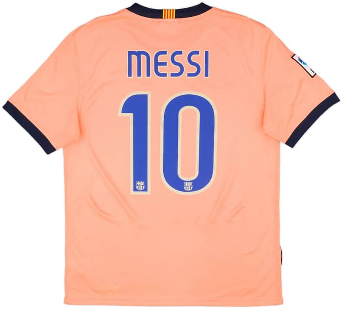 2009-10 Barcelona Away Shirt Messi #10 - 7/10 - (M)