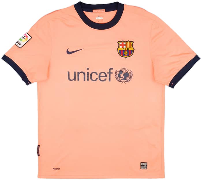 2009-10 Barcelona Away Shirt Messi #10 - 7/10 - (M)