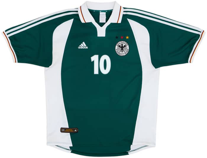 2000-02 Germany Away Shirt Matthaus #10 - 9/10 - (L)