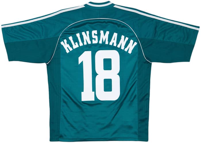 1998-00 Germany Away Shirt Klinsmann #18 - 8/10 - (S)
