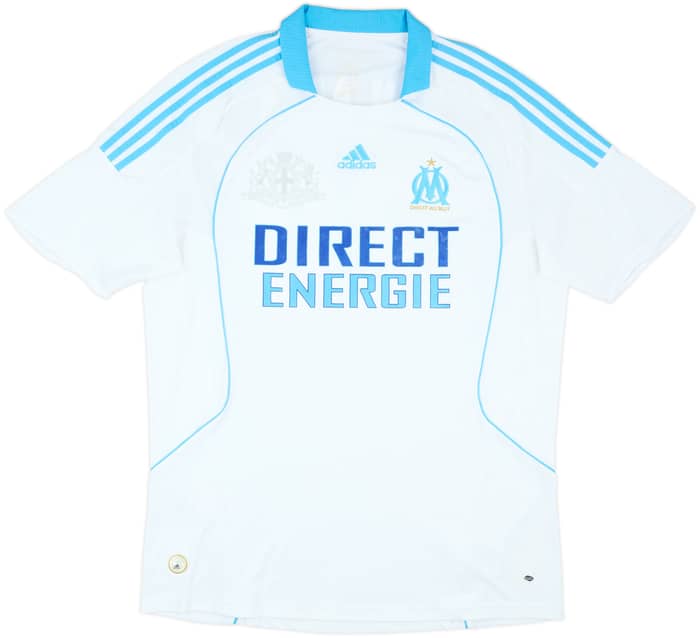 2008-09 Olympique Marseille Home Shirt Ben Arfa #20 - 7/10 - (XL)