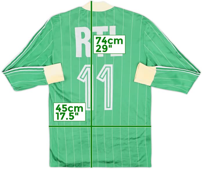 1990-91 Coupe de France L/S Shirt #11 - 7/10 - (M)