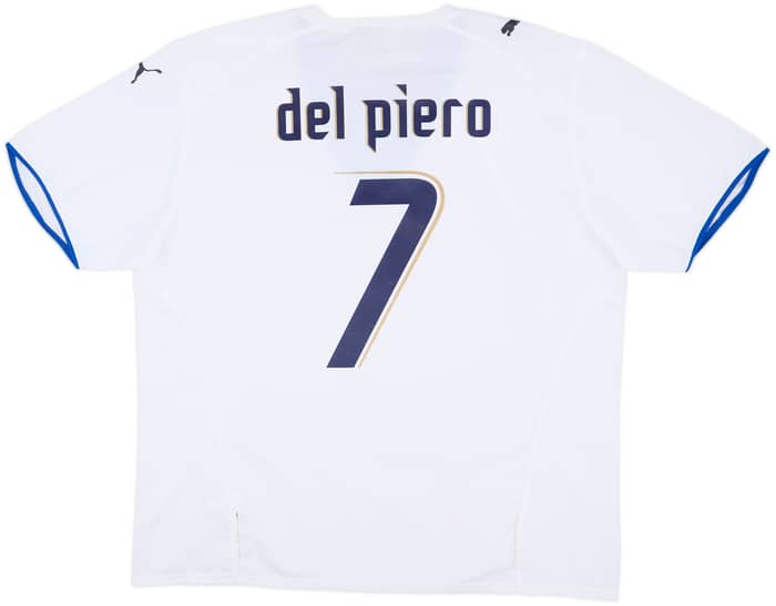 2006 Italy Away Shirt Del Piero #7 - 9/10 - (XXL)