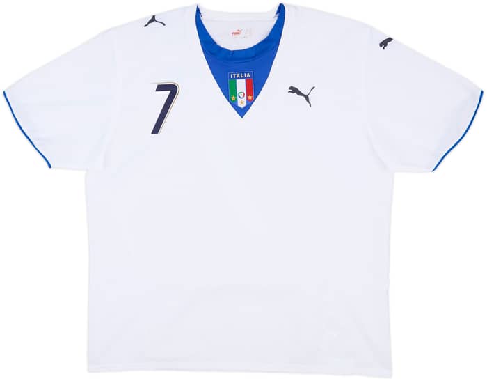 2006 Italy Away Shirt Del Piero #7 - 9/10 - (XXL)