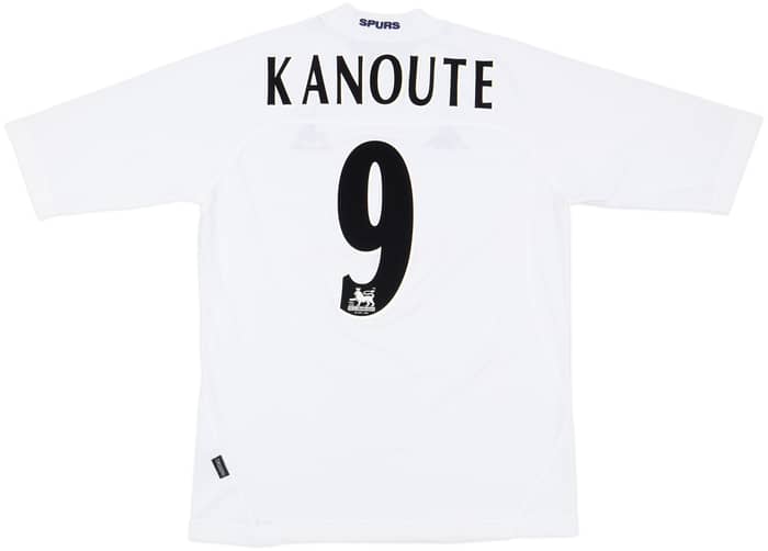 2004-05 Tottenham Home Shirt Kanoute #9 - 8/10 - (XXL)