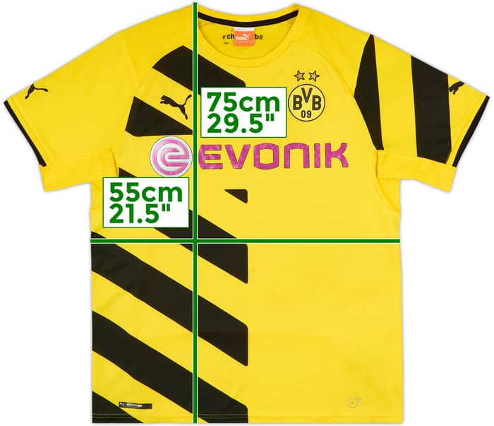 2014-15 Borussia Dortmund Home Shirt - 5/10 - (L)