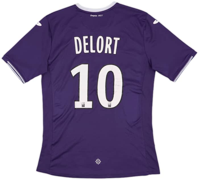 2017-18 Toulouse Home Shirt Delort #10 - 7/10 - (M)