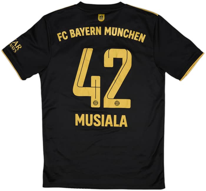 2021-22 Bayern Munich Away Shirt Musiala #42 - 8/10 - (S)