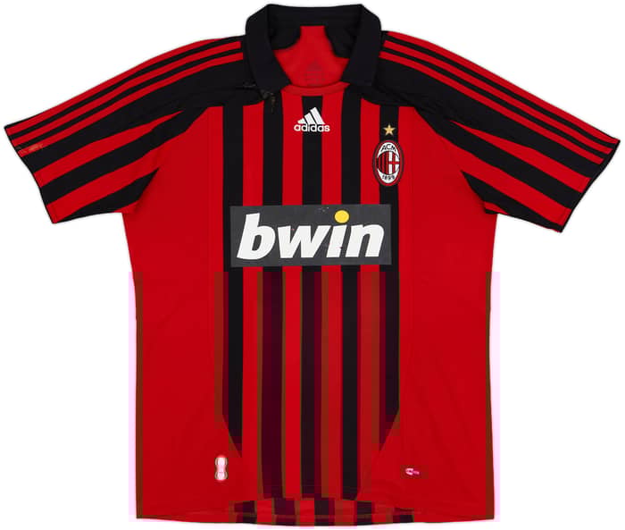 2007-08 AC Milan Home Shirt Ronaldo #99 - 6/10 - (L)
