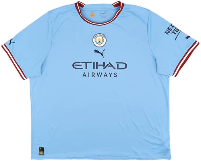 2022-23 Manchester City Home Shirt De Bruyne #17 - 10/10 - (3XL)