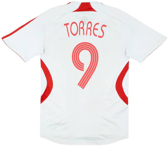 2007-08 Liverpool Away Shirt Torres #9 - 5/10 - (S)