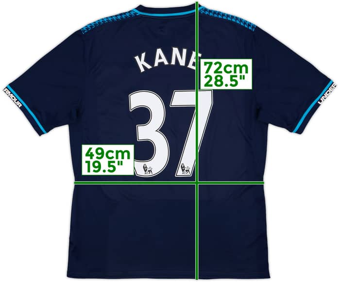 2013-14 Tottenham Third Shirt Kane #37 - 7/10 - (L)