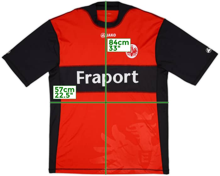 2009-10 Eintracht Frankfurt Home Shirt - 7/10 - (L)