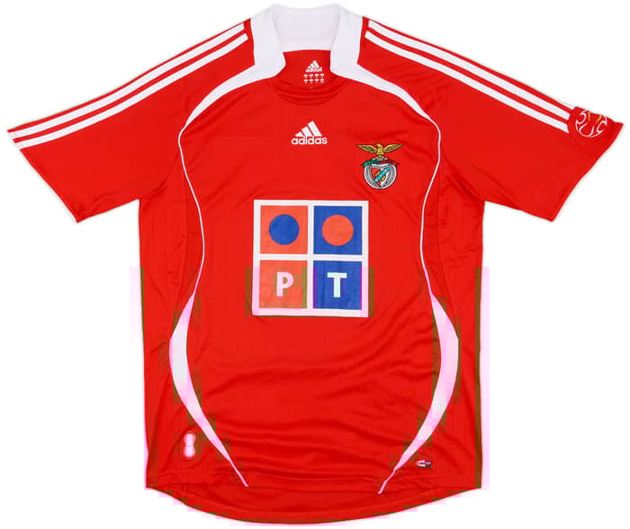 2006-07 Benfica Home Shirt Nuno Gomes #21 - 7/10 - (M)