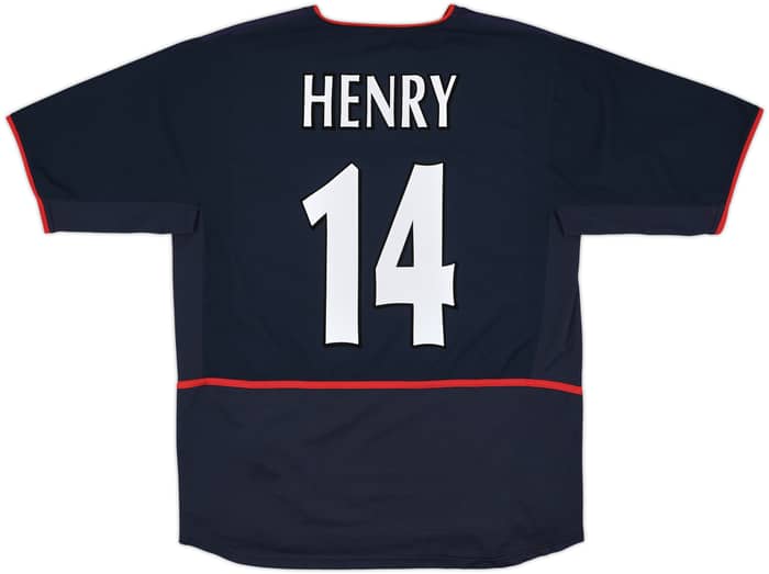 2002-04 Arsenal Away Shirt Henry #14 - 7/10 - (L)
