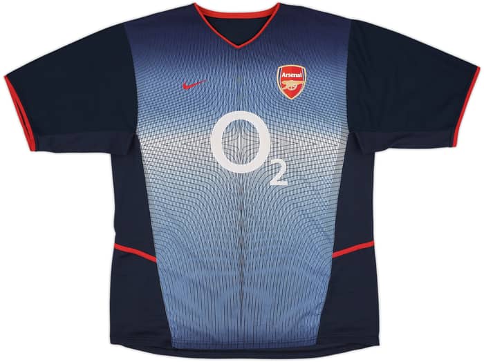 2002-04 Arsenal Away Shirt Henry #14 - 7/10 - (L)