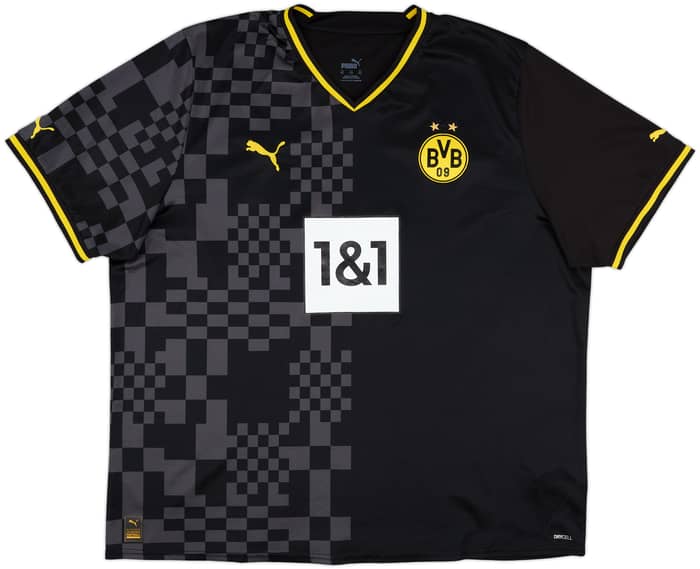 2022-23 Borussia Dortmund Away Shirt Haller #9 - 9/10 - (3XL)