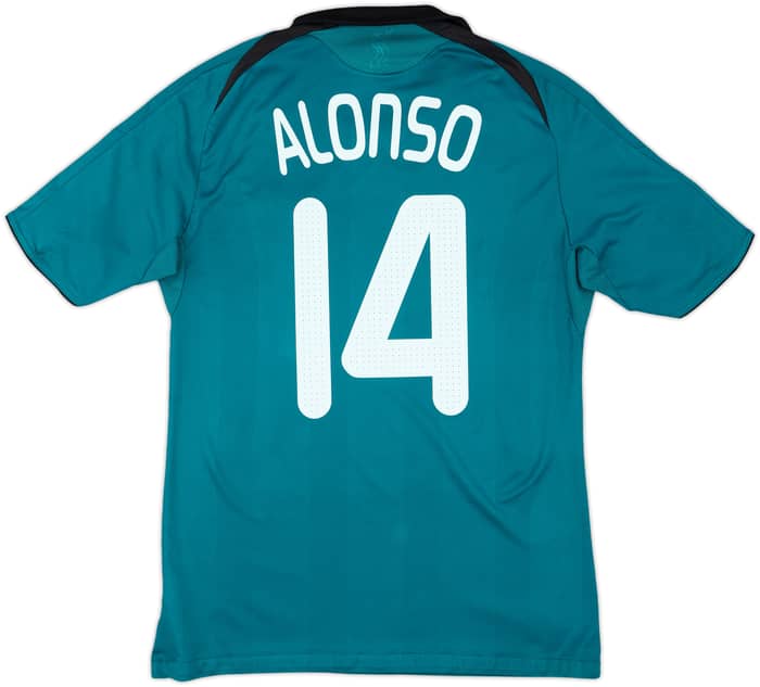 2008-09 Liverpool Third Shirt Alonso #14 - 8/10 - (M)
