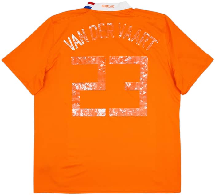 2008-10 Netherlands Home Shirt Van Der Vaart #23 - 3/10 - (XL)