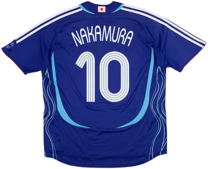 2006-08 Japan Home Shirt Nakamura #10 - 8/10 - (XXL)