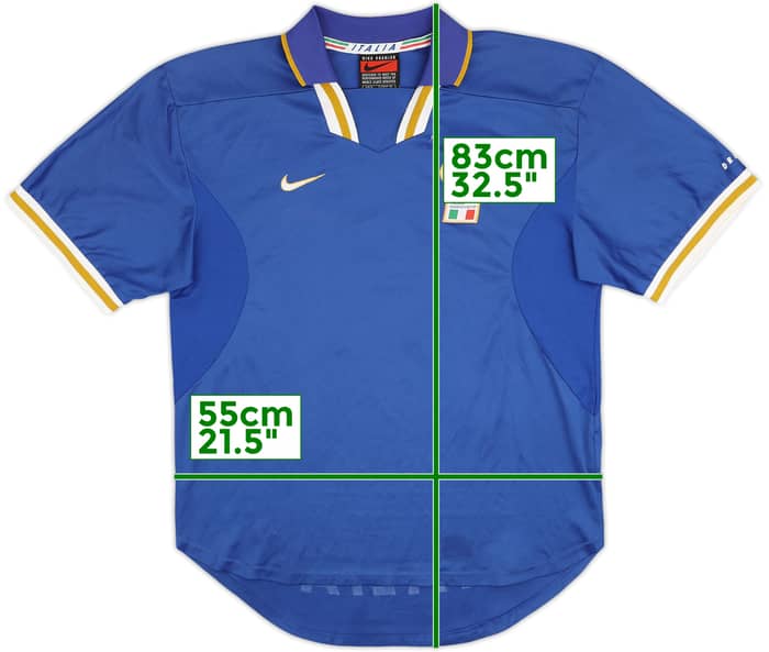 1996-97 Italy Home Shirt - 5/10 - (XL)