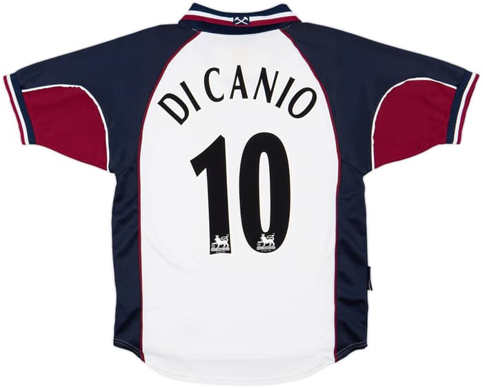1999-01 West Ham Away Shirt Di Canio #10 - 8/10 - (L)