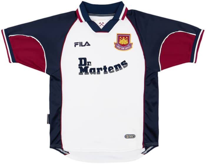 1999-01 West Ham Away Shirt Di Canio #10 - 8/10 - (L)